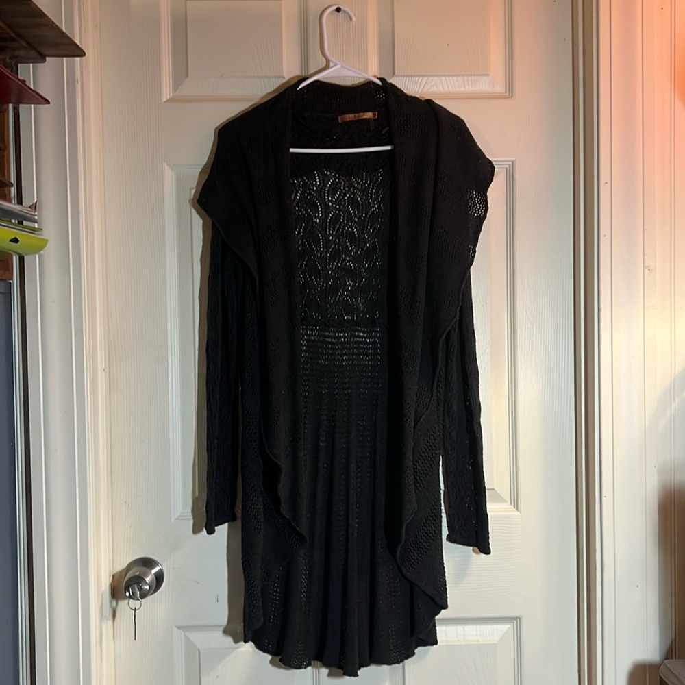 Baldini Blackish Dark Grey Knit Cover 1x but fits like XL